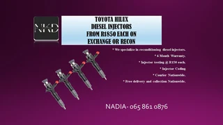 Toyota Hilux Diesel Injectors For Sale On Exchange