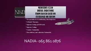Mercedes C220 Diesel Injectors For Sale Or To Recon