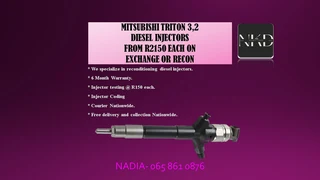 Mitsubishi Triton 3.2 Diesel Injectors For Sale On Exchange Or To Recon With Warranty
