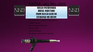 Nissan Pathfinder Diesel Injectors For Sale On Exchange With 6 Months Warranty