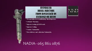 Hyundai H1 Diesel Injectors For Sale On Exchnage