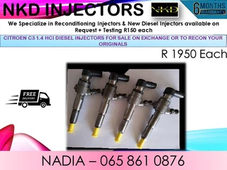 Citroen C3 1.4 Hdi Diesel Injectors For Sale On Exchange