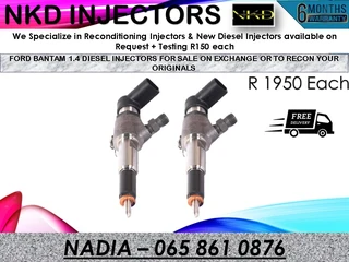 Ford Bantam 1.4 Diesel Injectors For Sale On Exchange With 6 Months Warranty