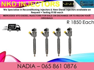 Mercedes Vito Diesel Injectors For Sale On Exchange