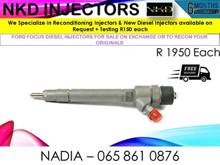 Ford Focus Diesel Injectors For Sale Or To Recon