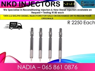 Tata 2.2 Diesel Injectors For Sale On Exchange Or To Recon