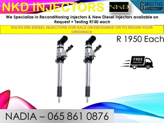 Volvo S40 Diesel Injectors For Sale On Exchange With 6 Months Warranty