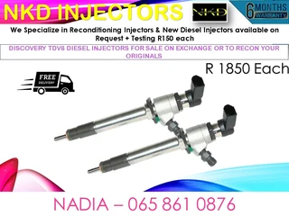 Discovery Tdv8 Diesel Injectors For Sale On Exchange With 6 Months Warranty