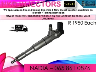 Bmw X5 E53 Diesel Injectors For Sale On Exchange