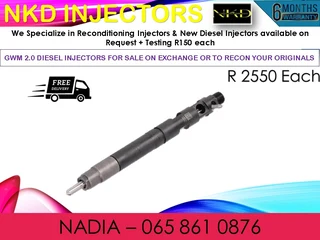 Gmw 2.0 Diesel Injectors For Sale On Exchange With 6 Months Warranty