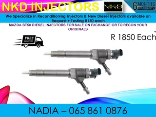 Mazda Bt50 Diesel Injectors For Sale On Exchange Or To Recon