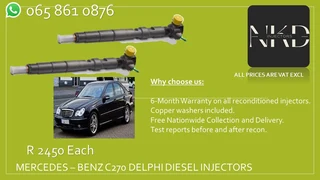 Mercedes C270 Diesel Injectorsl For Sale On Exchange Or To Recon