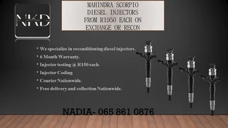 Mahindra Scorpio Diesel Injectors For Sale On Exchange With 6 Months Warranty