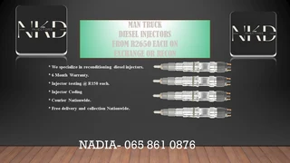 Man Truck Diesel Injectors For Sale Or To Recon