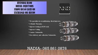 Hyundai H100 Diesel Injectors For Sale On Exchange With 6 Months Warranty