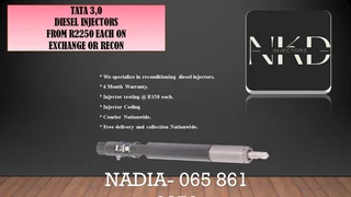 Tata 3.0 Diesel Injectors For Sale On Exchange Or To Recon
