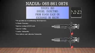 Toyota 2kd Diesel Injectors For Sale On Exchange