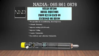 Nissan Np200 Diesel Injectors For Sale On Exchange Or To Recon