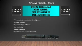 Hyundai Terrican 2.9 Diesel Injectors For Sale On Exchange