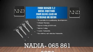 Ford Ranger 3.2 Diesel Injectors For Sale On Exchange With 6 Months Warranty