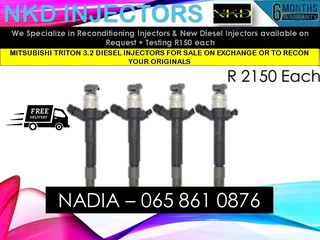 Mitsubishi Triton 3.2 Diesel Injectors For Sale On Exchange Or To Recon