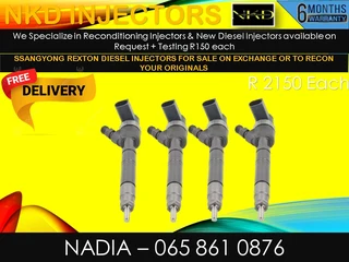 Ssangyong Rexton Diesel Injectors For Sale On Exchnage With 6 Months Warranty