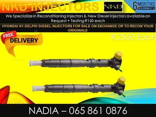 Hyundai H1 Diesel Injectors For Sale On Exchange With 6 Months Warranty
