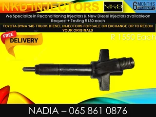 Toyota Dyna 14b Diesel Injectors For Sale On Exchane