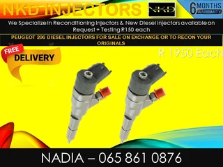 Peugeot 206 1.4l Hdi Diesel Injectors For Sale On Exchange