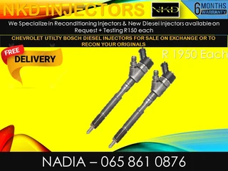 Chevrolet Utility Diesel Injectors For Sale On Exchange With 6 Months Warranty