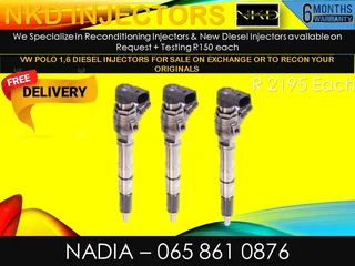 Vw/polo 1.6 Diesel Injectors For Sale On Exchange Or To Recon