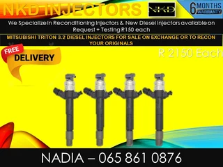 Mitsubishi Triton 3.2 Diesel Injectors For Sale On Exchange With 6 Months Warranty