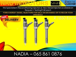 Ford Everest Diesel Injectors For Sale Or To Recon