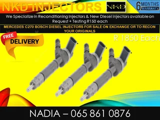 Mercedes C270 Diesel Injectors For Sale On Exchange With 6 Months Warranty