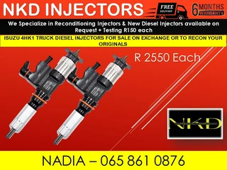 Isuzu 4hk1 Diesel Injectors For Sale On Exchange With 6 Months Warranty