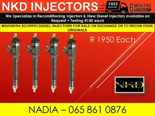 Mahindra Scorpio Diesel Injectors For Sale On Exchange Or To Recon