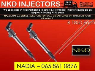 Mazda Cx5 2.2 Bk Dieselinjectors For Sale On Exchange Or To Recon
