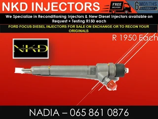 Ford Focus Diesel Injectors For Sale Or To Recon