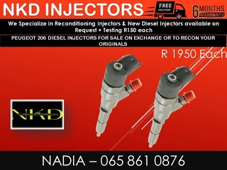 Peugoet 206 1.4l Hdi Diesel Injectors For Sale On Exchange