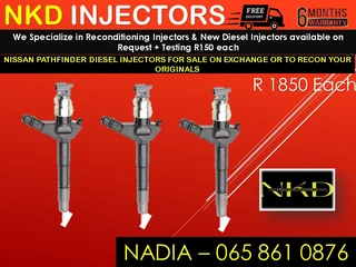 Nissan Pathfinder Yd25 Diesel Injectors For Sale On Exchange Or To Recon