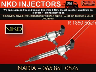 Discovery Tdv8 Diesel Injectors For Sale On Exchange With 6 Months Warranty