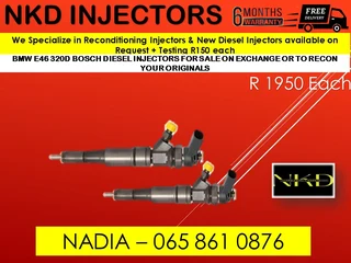 Bmw E46 320d Diesel Injectors For Sale On Exchange Or To Recon With Warranty