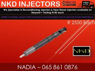 Gmw 2.0 Diesel Injectors For Sale On Exchange With 6 Months Warranty
