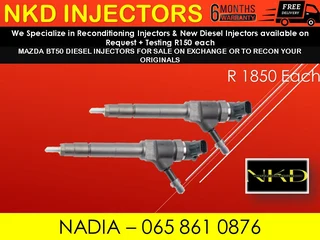 Mazda Bt50 Diesel Injectors For Sale On Exchange Or To Recon