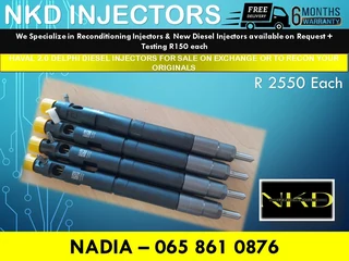 Haval 2.0 Diesel Injectors For Sale On Exchange Or To Recon With Warranty