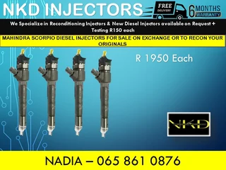 Mahindra Scorpio Diesel Injectors For Sale On Exchange Or To Recon