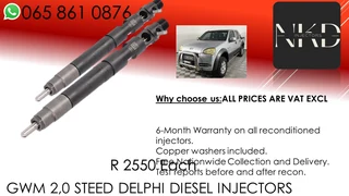 Gwm 2.0 Steed Diesel Injectors For Sale On Exchange Or To Recon With Warranty