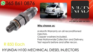 Hyundai H100 Diesel Injectors For Sale On Exchange With 6 Months Warranty