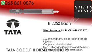 Tata 3.0 Diesel Injectors For Sale On Exchange Or To Recon
