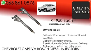 Chevrolet Captiva Diesel Injectors For Sale On Exchange